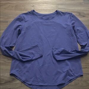 lululemon athletica Purple Long Sleeve Tee